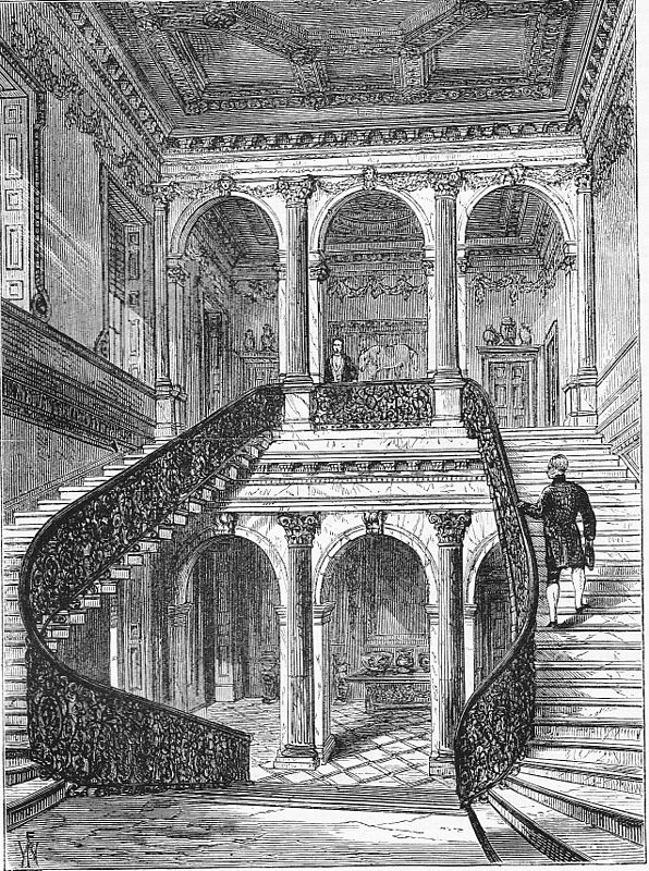 Chesterfield staircase